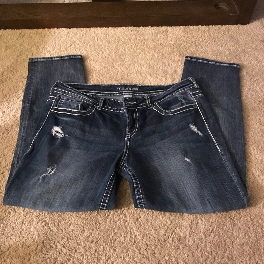 Crop jeans